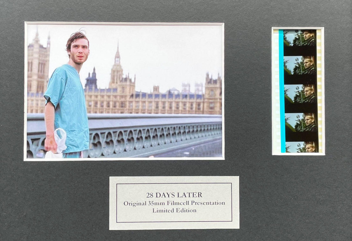 28 DAYS LATER (2002) Original 35mm Film Cells set within Quality Wood Frame + COA