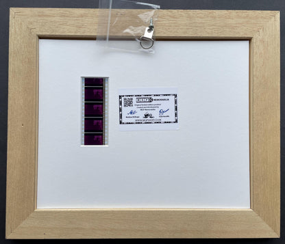 THE OMEN 1976 Original 35mm Film Cells set in Quality Wood Frame + COA