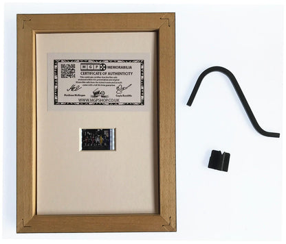 Power Rangers Original Mini 35mm Film Cells set within Quality Wood Frame + COA