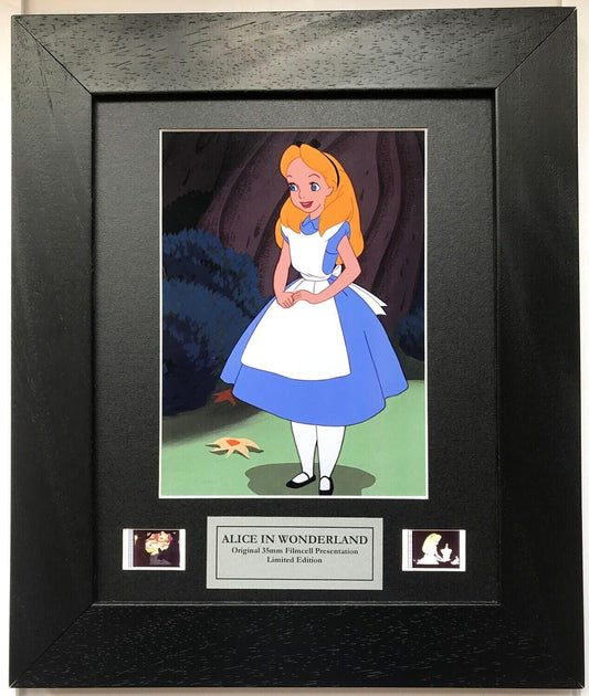 ALICE in WONDERLAND (1951) Original 35mm film Cell Memorabilia + COA