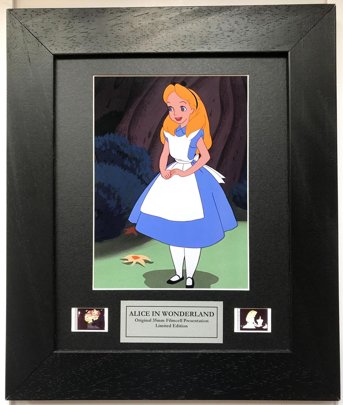 ALICE in WONDERLAND (1951) Original 35mm film Cell Memorabilia + COA