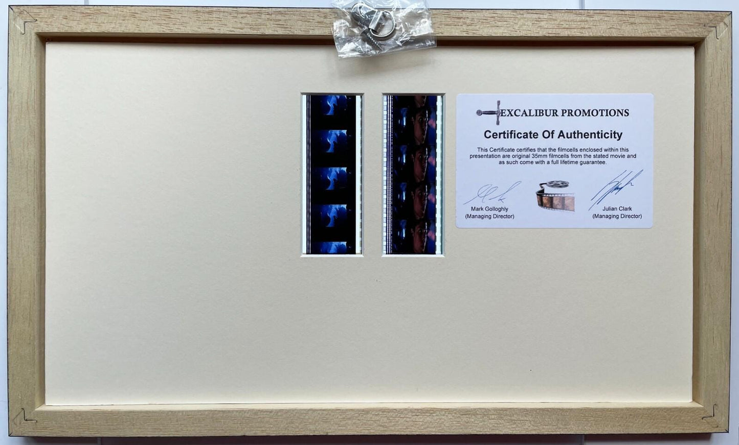 ALIEN & ALIENS Original 35mm Film Cells set within Quality Wood Frame + COA