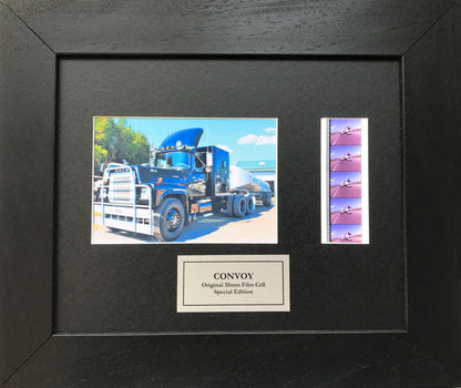 CONVOY of 1978 Original 35mm Film Cells set within Quality Wood Frame + COA