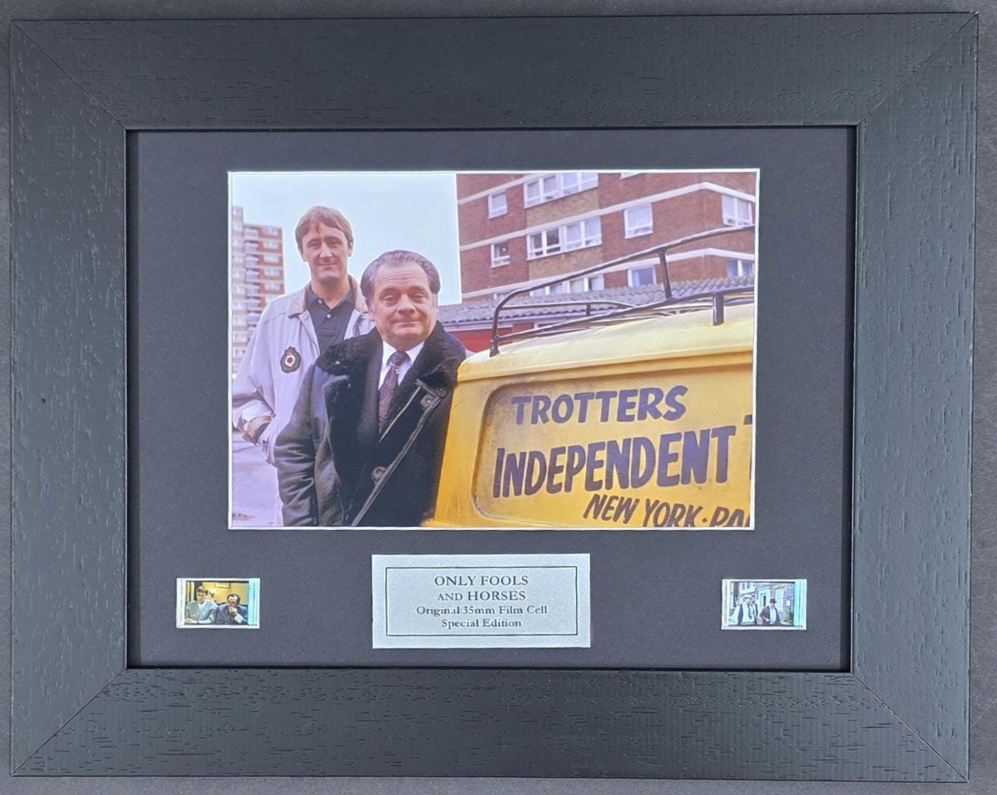 ONLY FOOLS & HORSES Original 35mm Film Cells set within Quality Wood Frame