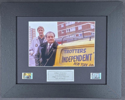 ONLY FOOLS & HORSES Original 35mm Film Cells set within Quality Wood Frame