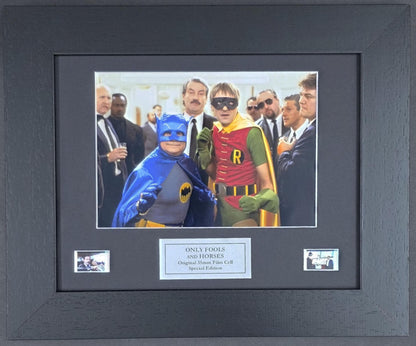 ONLY FOOLS and HORSES Original 35mm Film Cells set in Quality Wood Frame