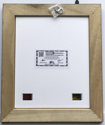 BOB MARLEY Original 35mm Film Cells set within Quality Wood Frame + COA