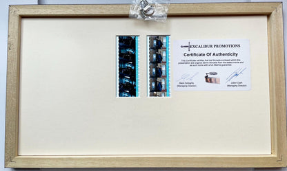 FAST & FURIOUS Original Double 35mm Film Cells set within Quality Wood Frame + COA
