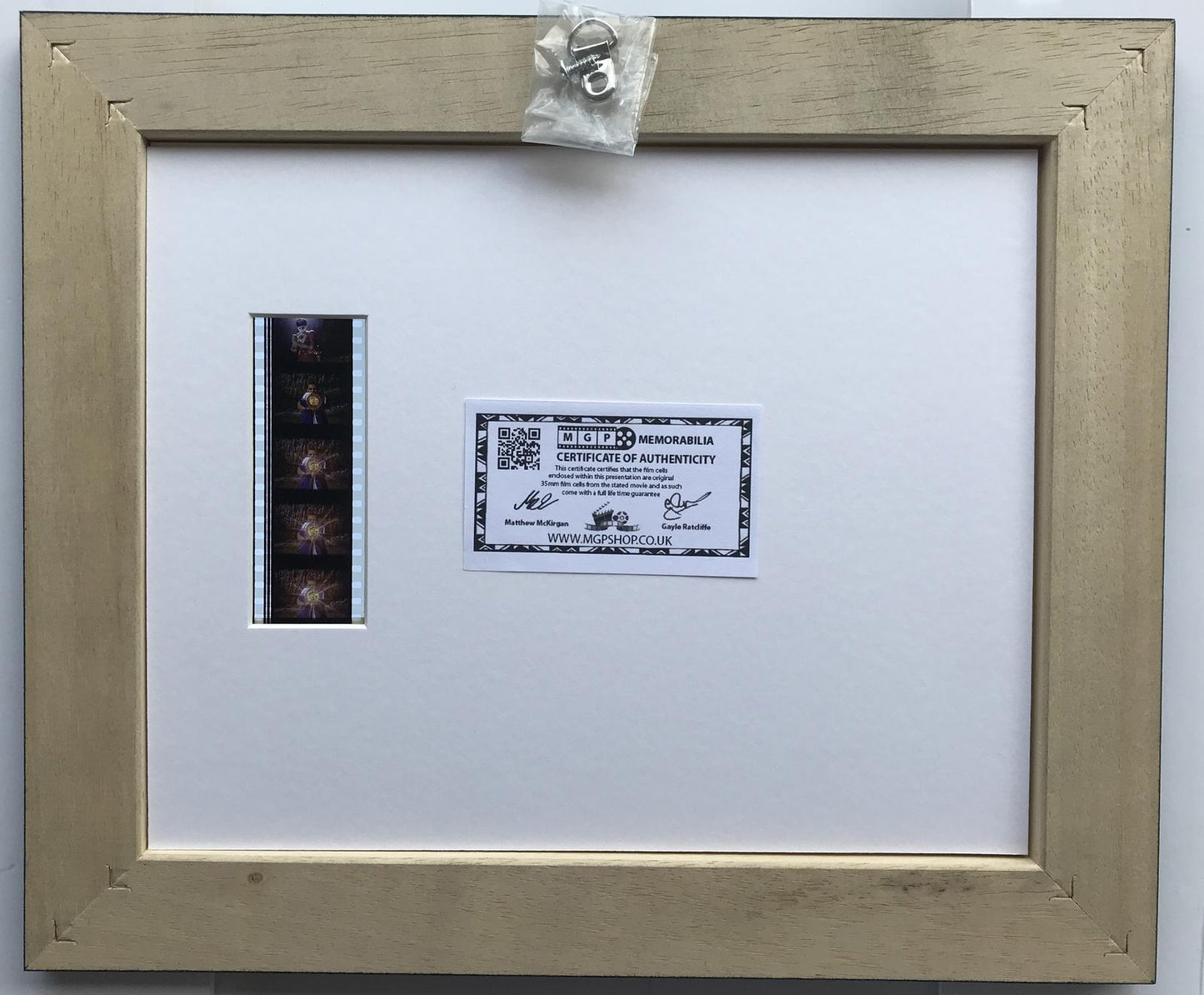 POWER RANGERS Original 35mm Film Cells set within Quality Wood Frame + COA