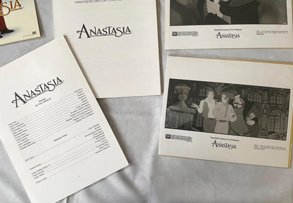 ANASTASIA 1997 Original Press Pack with 4 x Black & White Stills (Free Postage)