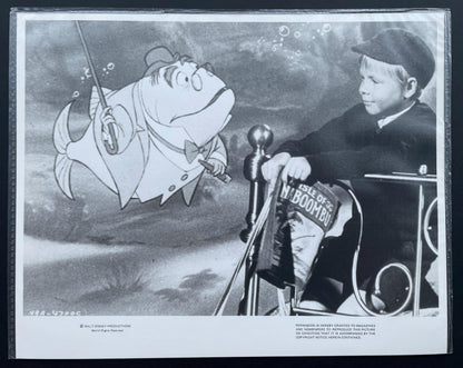 BEDKNOBS & BROOMSTICKS (1971) Original B and W Still + Free Shipping UK