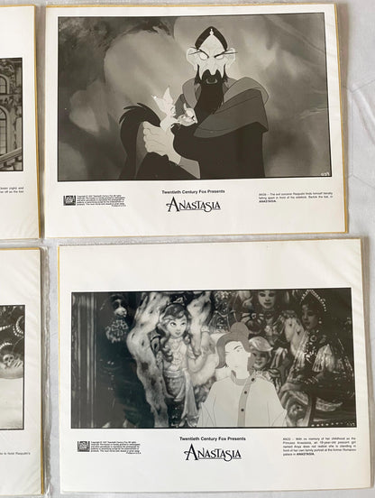 Anastasia Movie (1997) Original B&W Stills - Set of 4