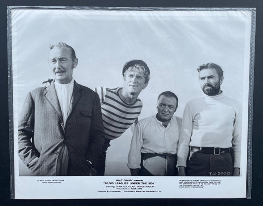 20,000 Leagues Under Sea 1954 Original B&W Still Kirk Douglas
