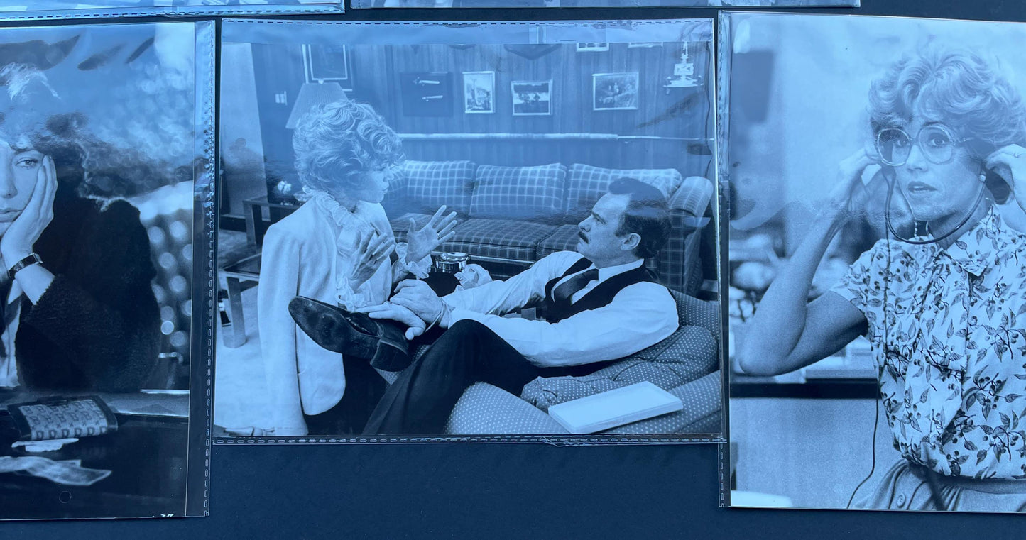 9 to 5 Movie 1980 Original B&W Stills Set – Dolly Parton, Jane Fonda, Lily Tomlin