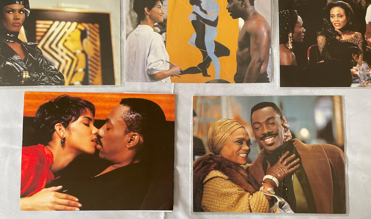 BOOMERANG Eddie Murphy (1992) Original Lobby Cards x 8 + Free Shipping UK