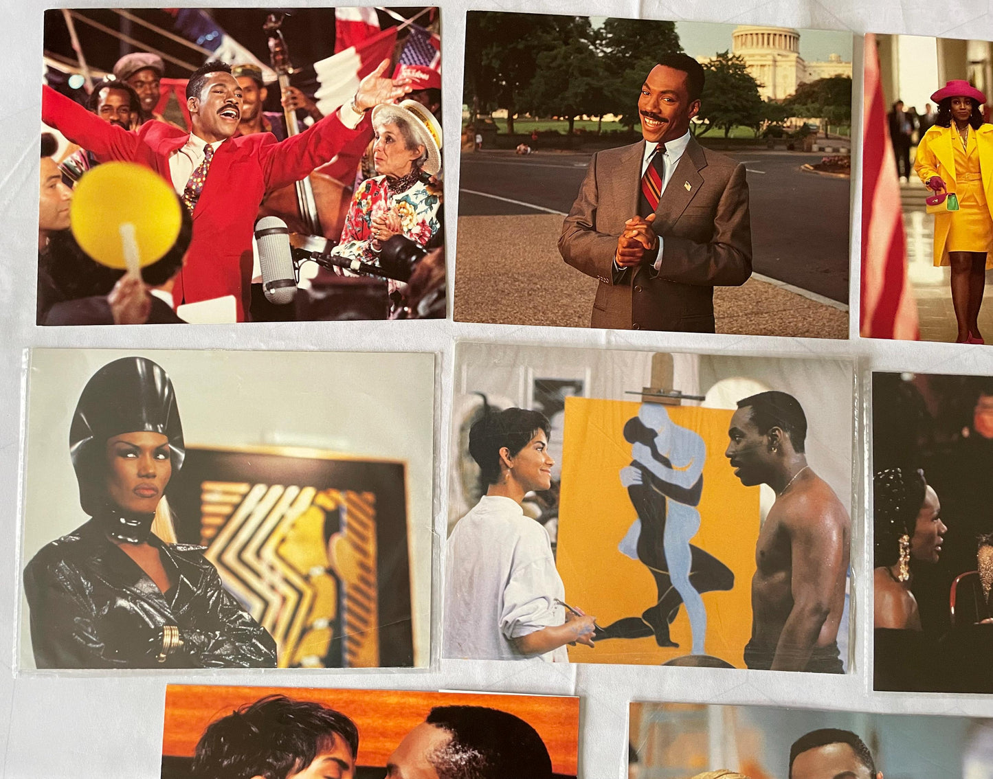 BOOMERANG Eddie Murphy (1992) Original Lobby Cards x 8 + Free Shipping UK