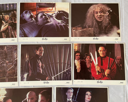 The Addams Family (1991) Original Lobby Cards Set of 8