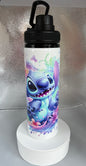Stitch character Style 850ml Sports Water Bottle with Screw Top Smart Lid