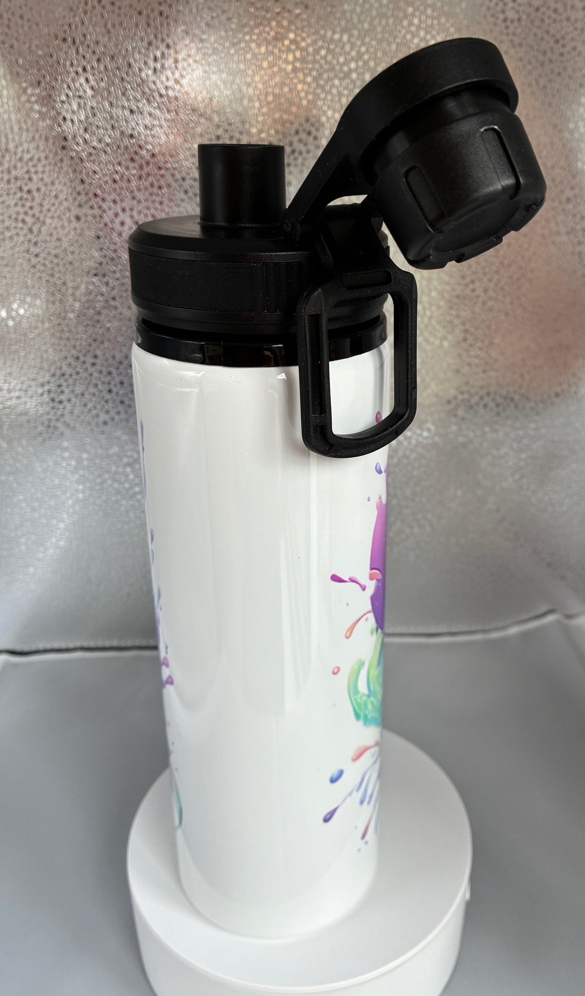 Stitch character Style 850ml Sports Water Bottle with Screw Top Smart Lid