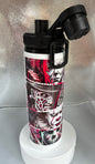 Horror characters Style 850ml Sports Water Bottle with Screw Top Smart Lid