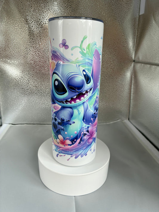 Stitch character Style 20oz Stainless Steel insulated Tumbler/Travel mug