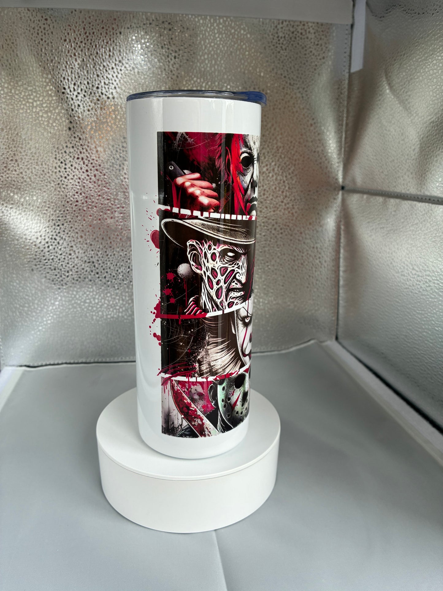 Horror characters Style 20oz Stainless Steel insulated Tumbler/Travel mug