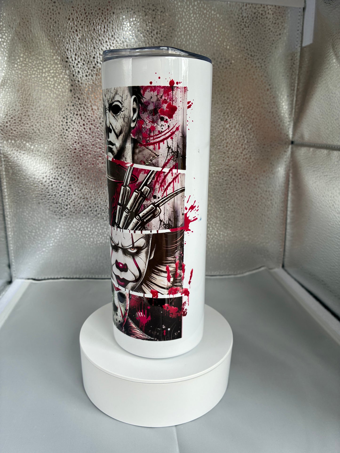 Horror characters Style 20oz Stainless Steel insulated Tumbler/Travel mug
