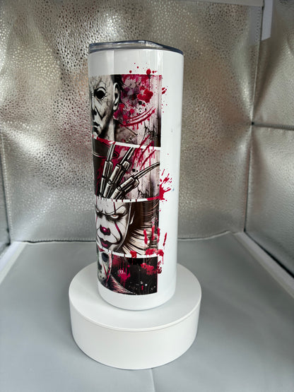 Horror characters Style 20oz Stainless Steel insulated Tumbler/Travel mug