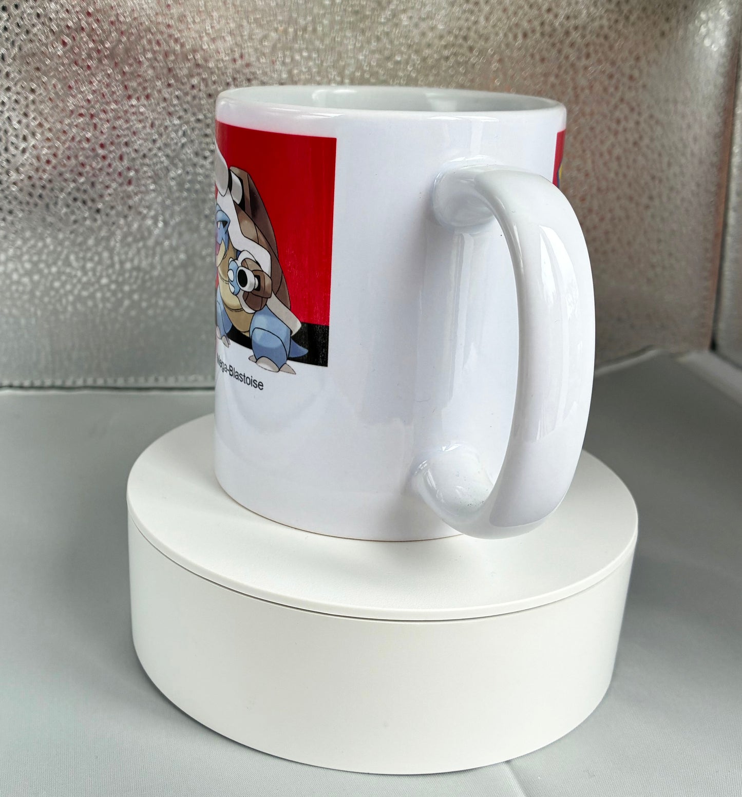 Pokemon Squirtle, Wartortle, Blastoise & Mega Blastoise 11oz Coffee Mug