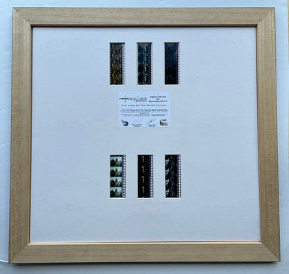Lord of The Rings Original Trilogy 35mm Film Cells in Quality Wood Frame + COA