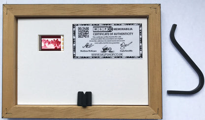 JAWS Hand crafted display featuring Original Mini 35mm film cells + COA