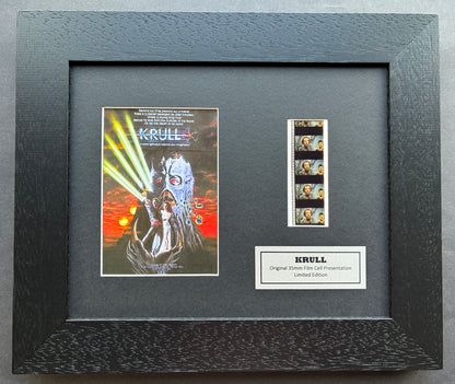KRULL of 1983 Original 35mm Film Cells set in Quality Wood Frame + COA