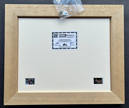 JOHN WAYNE Original 35mm Film Cell Memorabilia set in Quality Wood Frame + COA