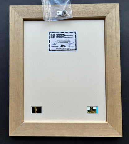 The Good, The Bad & The Ugly Original 35mm Film Cells in Quality Wood Frame vSR