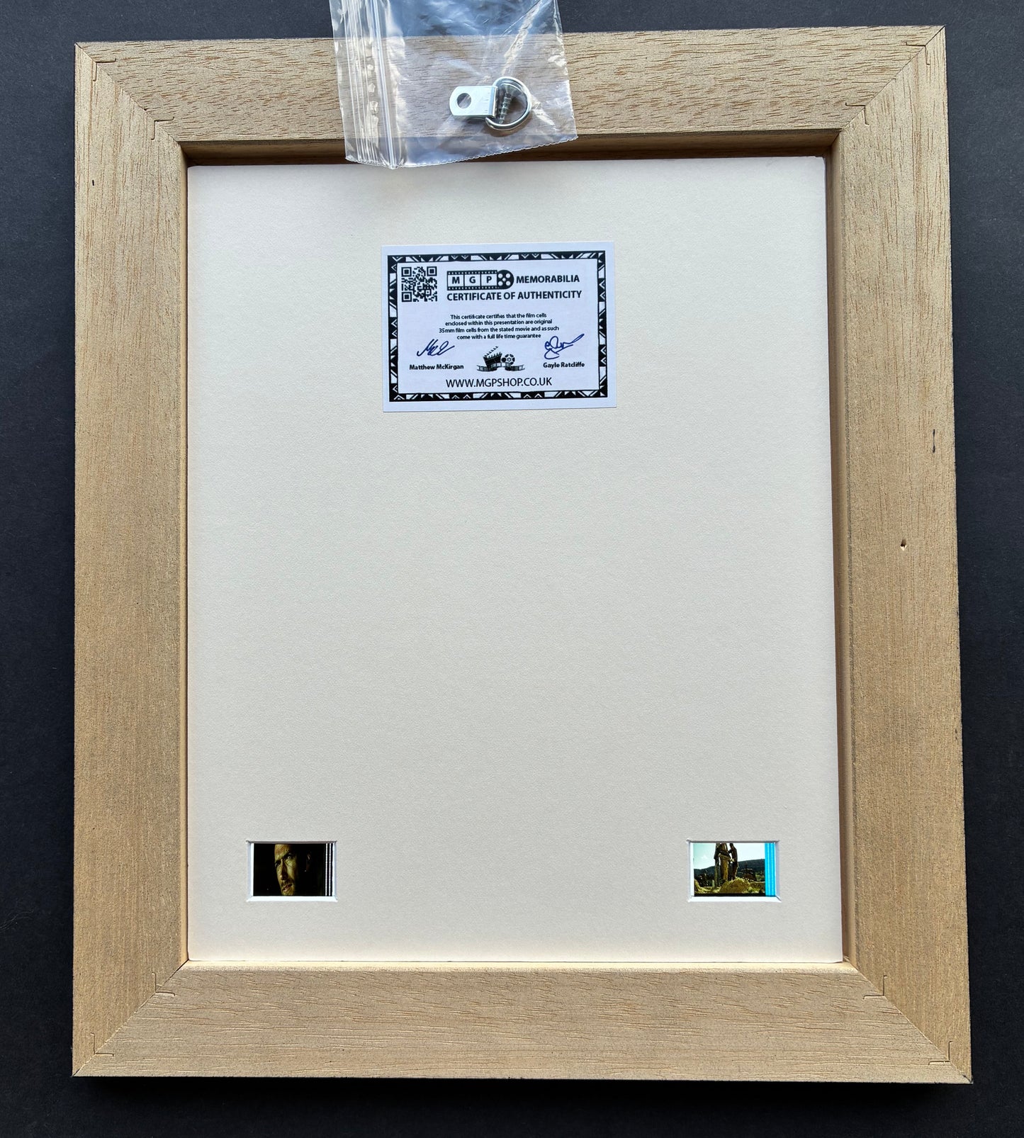 The Good, The Bad & The Ugly Original 35mm Film Cells in Quality Wood Frame vSR