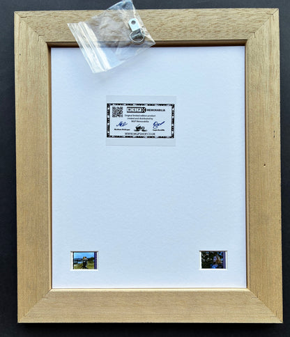 Handmade display featuring original 35mm film cells for a KYLIE MINOGUE fan vSR