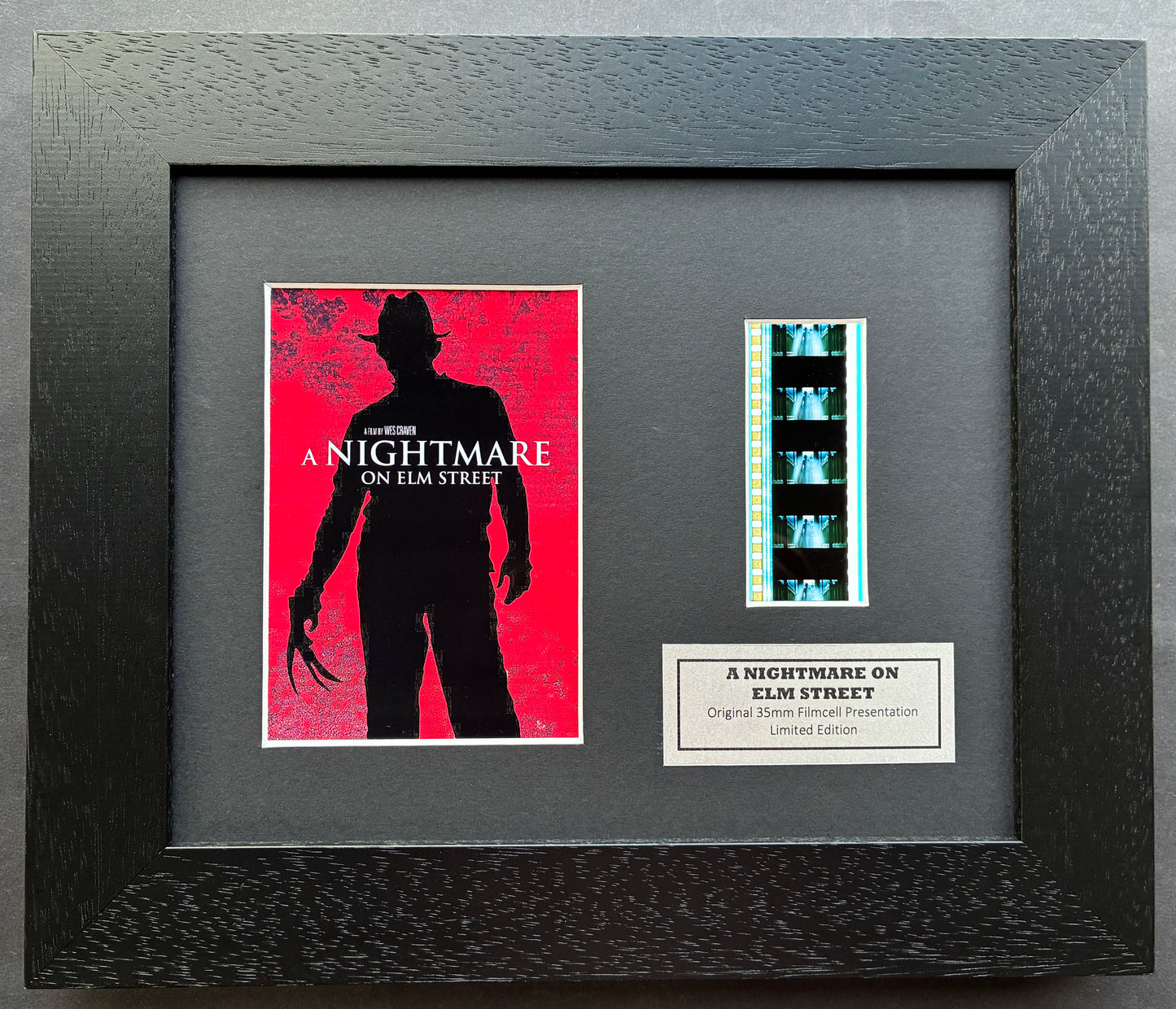 A Nightmare On Elm Street Original 35mm Film Cells in Quality Wood Frame + COA