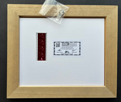 Hand crafted display featuring original film cells for Sir Mick Jagger fans v1