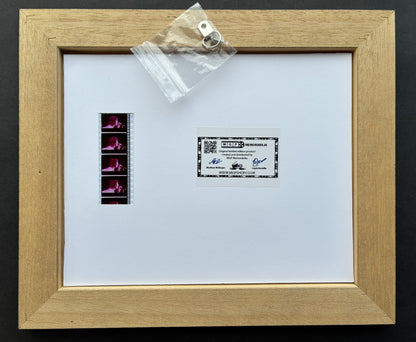 Hand crafted display featuring original film cells for Sir Mick Jagger fans v2