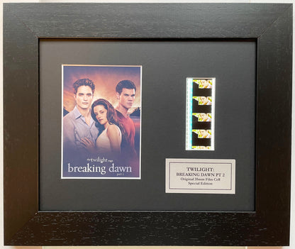 THE TWILIGHT SAGA Original 35mm Film Cells set within Quality Wood Frame + COA