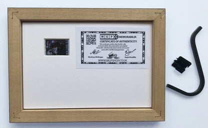 TOP GUN Tom Cruise Original Mini 35mm Film Cells set in Quality Wood Frame + COA