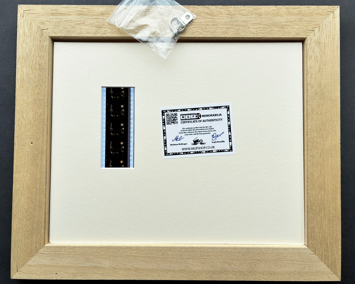 The GODFATHER PART II Original 35mm Film Cells set within Quality Wood Frame v1