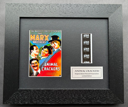 The MARX BROTHERS 1930 Original 35mm Film Cells set in Quality Wood Frame + COA