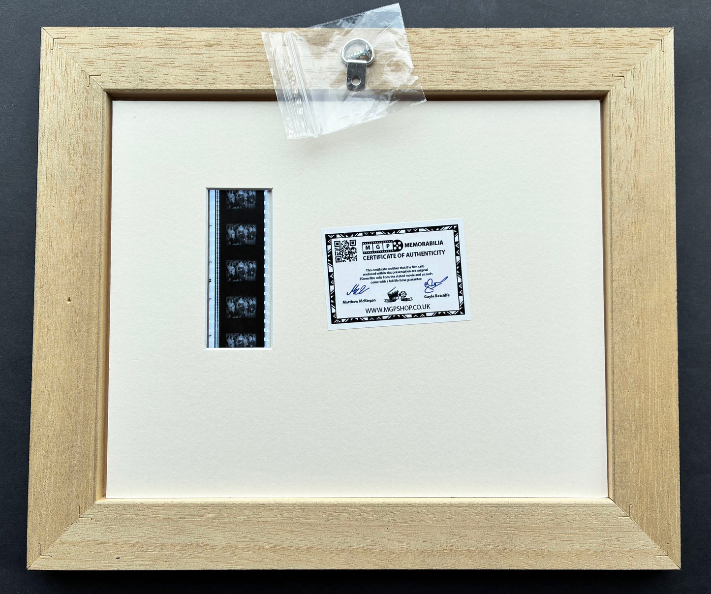 THE MARX BROTHERS Original 35mm Film Cells set in Quality Wood Frame + COA