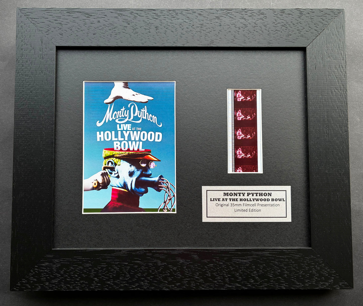 MONTY PYTHON 1982 Original 35mm Film Cells set within Quality Wood Frame + COA