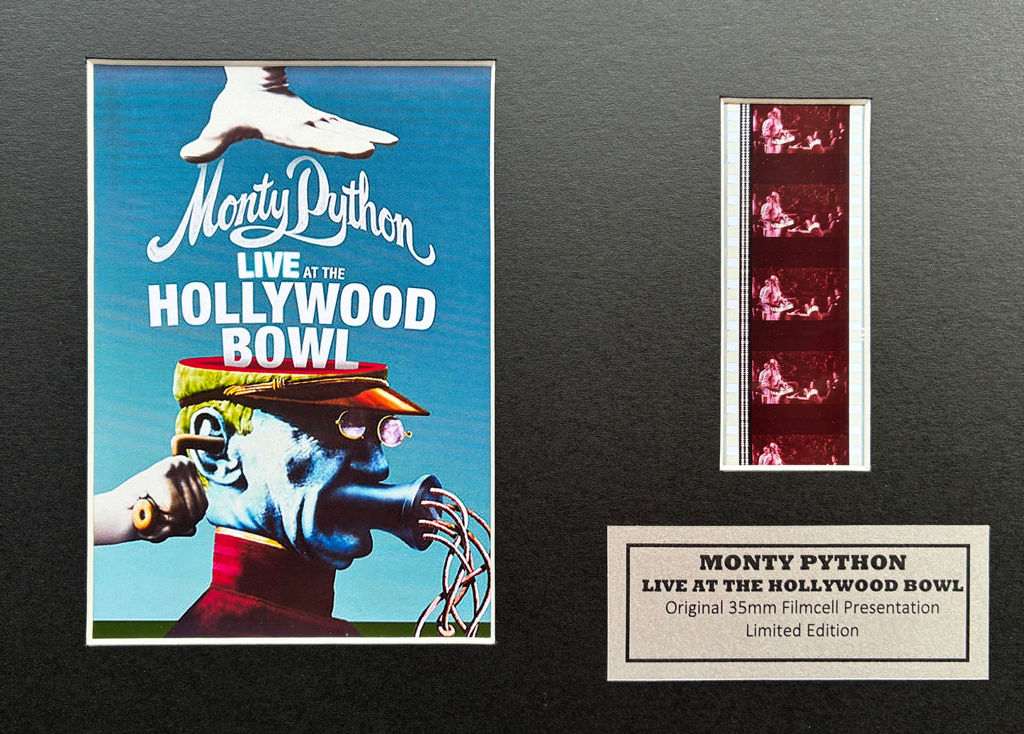 MONTY PYTHON 1982 Original 35mm Film Cells set within Quality Wood Frame + COA