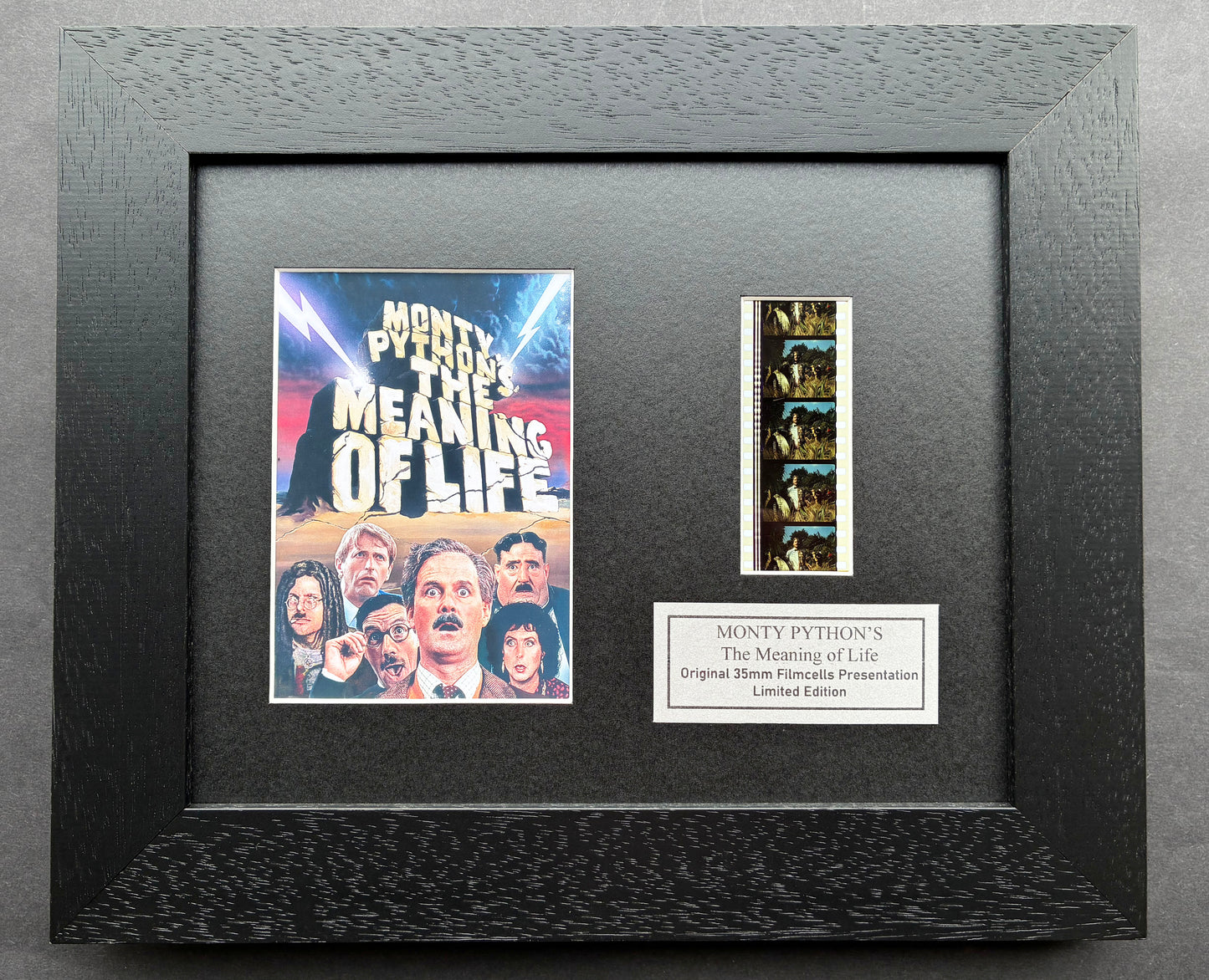 Handmade gift inc original filmcells for Monty Python The MEANING of LIFE fan v1