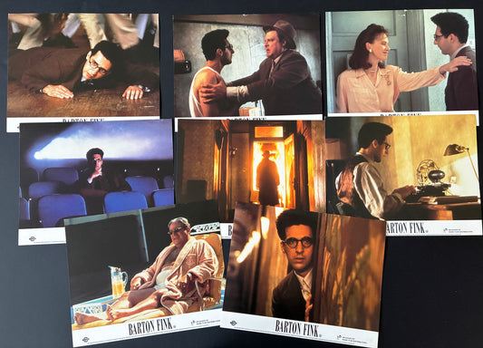BARTON FINK (1991) Original Lobby Cards x 8 with John Turturro