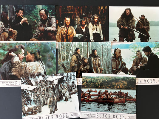 BLACK ROBE (1991) Original Lobby Cards x 8 with Aden Young