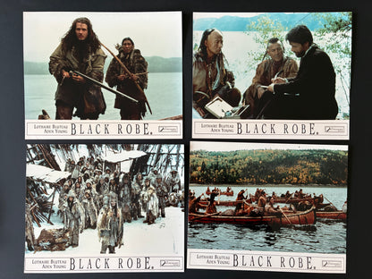 BLACK ROBE (1991) Original Lobby Cards x 8 with Aden Young